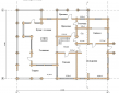 Проект 12 деревянный дом из бревна