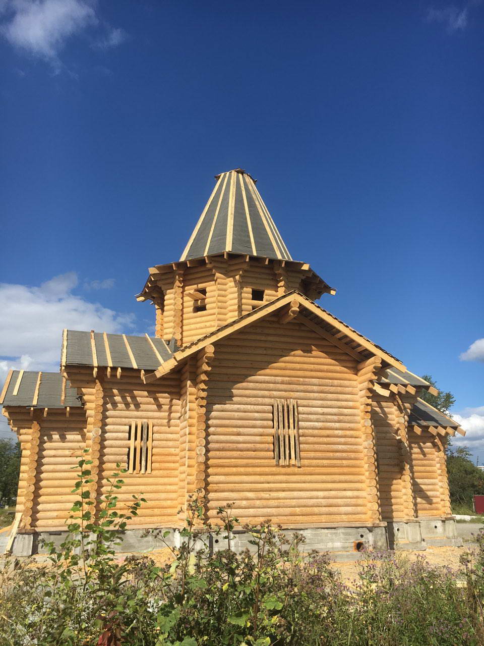 Сруб Часовня-Храм пос.Воронцовка