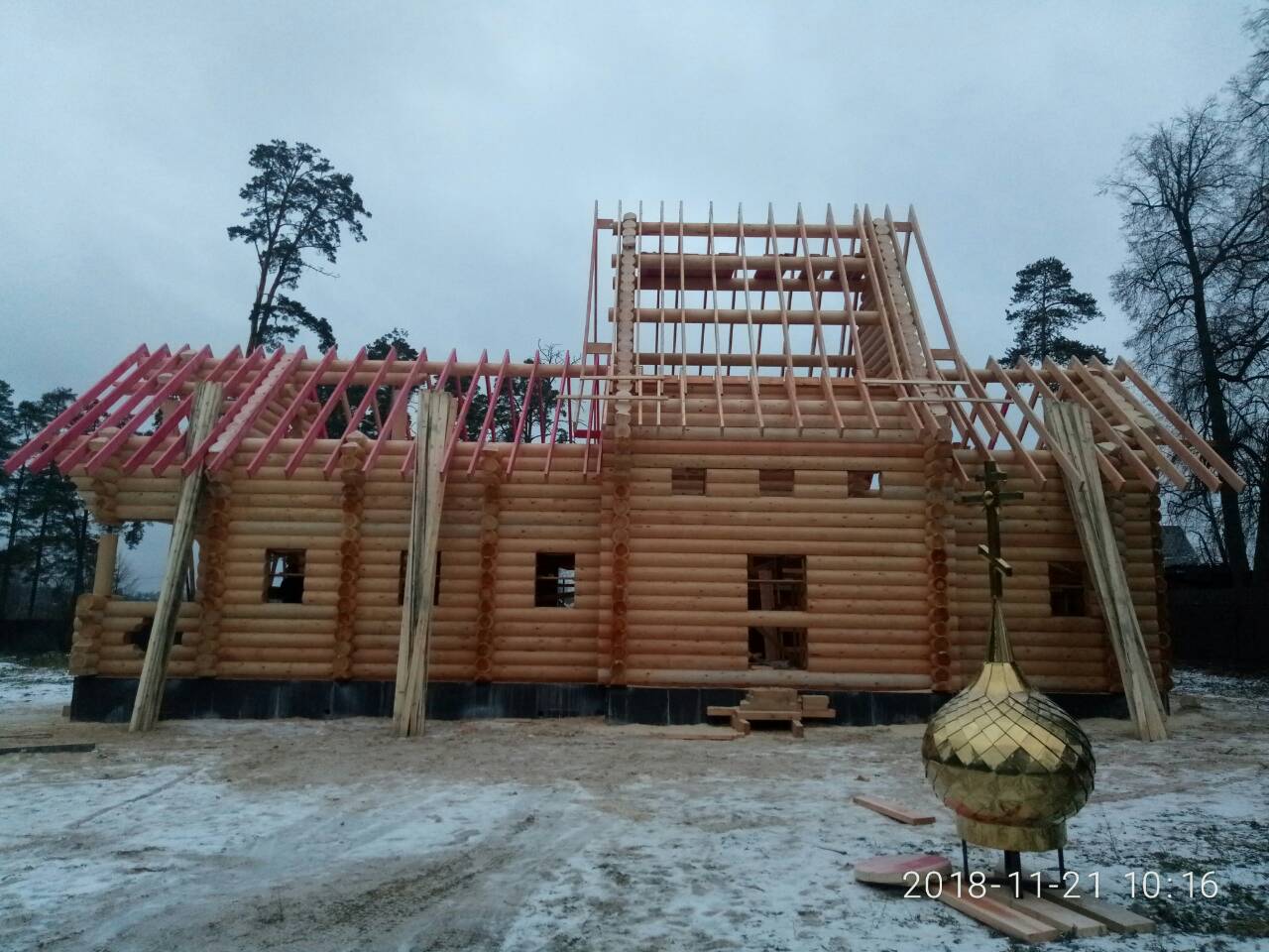 Храм в Московской обл. Пушкинский район, деревня Костино
