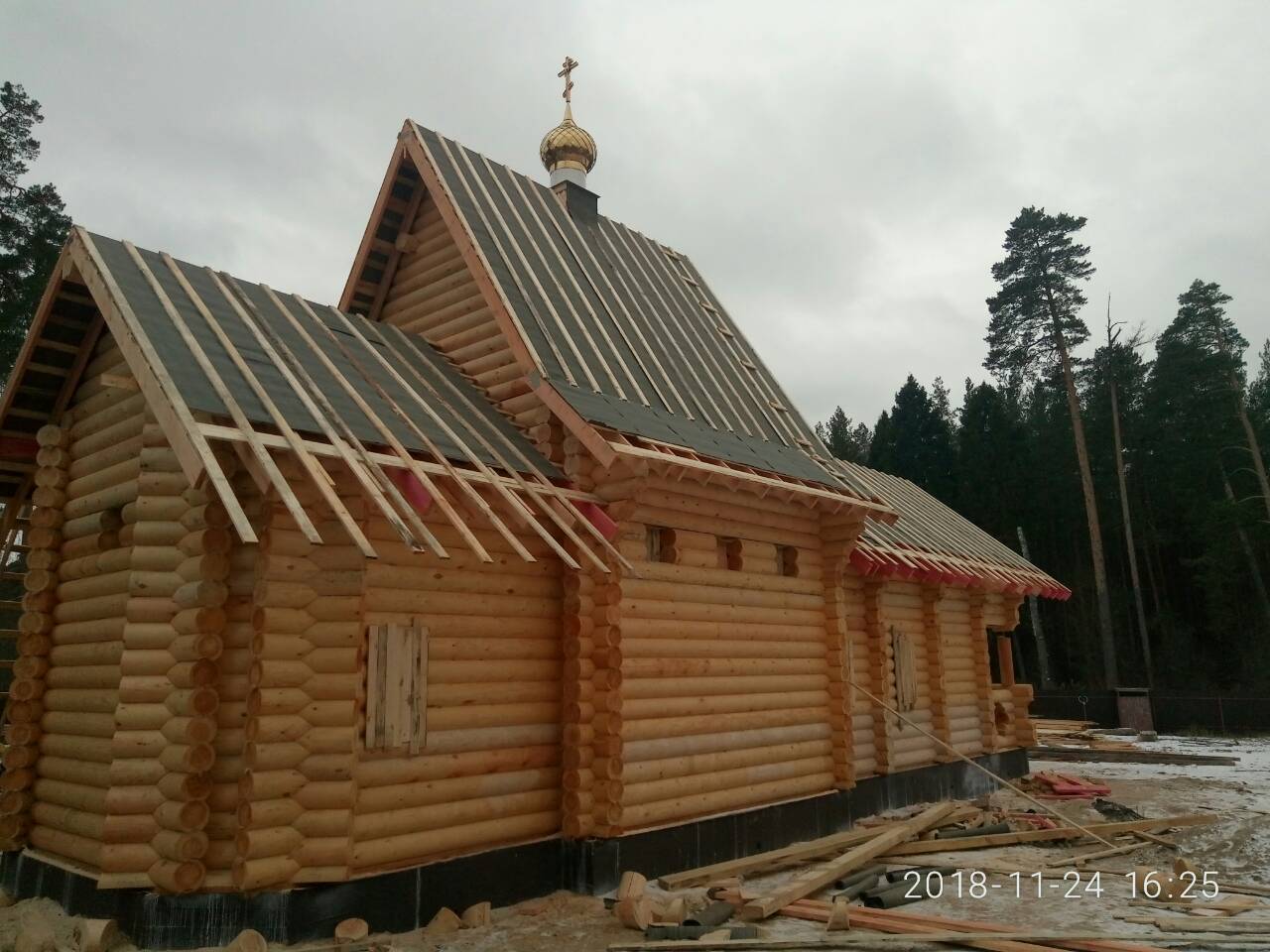 Храм в Московской обл. Пушкинский район, деревня Костино