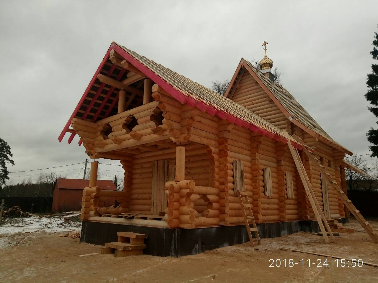 Храм в Московской обл. Пушкинский район, деревня Костино