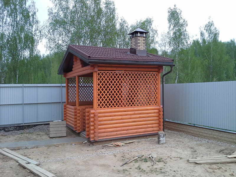Беседка п. Крекшино